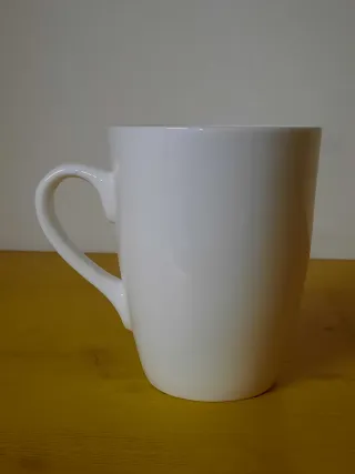 Tazza in porcellana bianca HIP