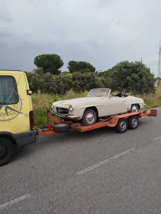 Transporte vehículos, maquinaria, microcoches, etc