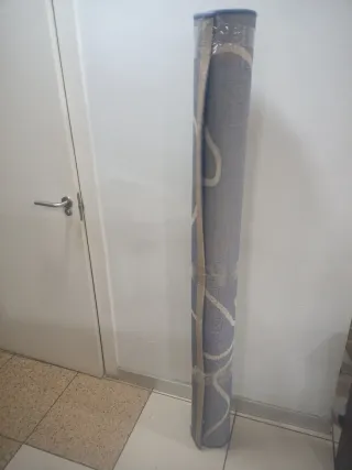 Alfombra azul Ikea Sabina