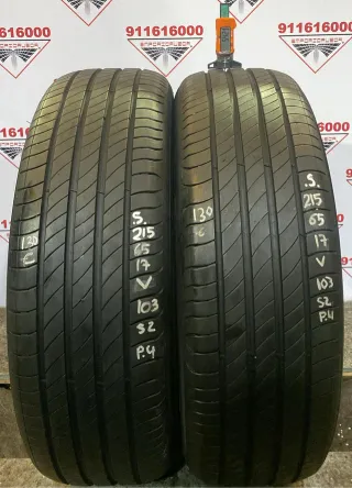 215 65 17 V MICHELIN RUEDA AL 90% VIDA UTIL