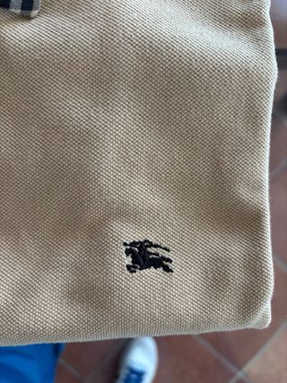 T-shirt polo maglia maniche corte Burberry talia L