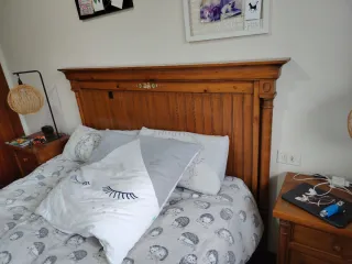 Conjunto habitación madera