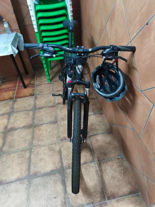 Bicicleta Montaña 29 Negra/Naranja