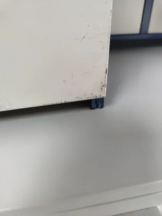 Armario Nancy Antiguo Flores Azules