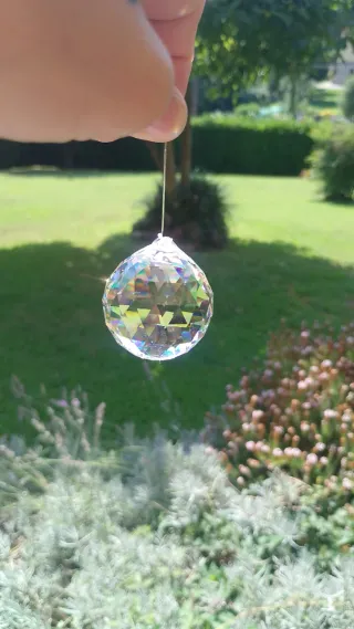 Sfere decorative in cristallo