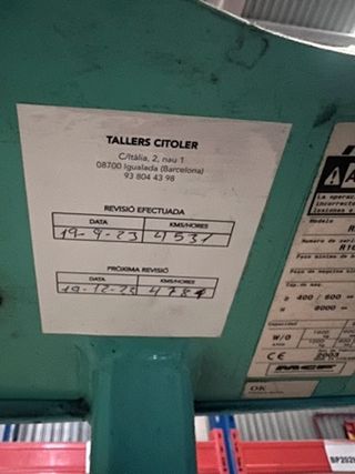 Carretilla Retráctil Eléctrica MITSUBISHI RB16K