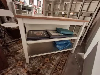 Mesa Cocina/Obrador Madera y Metal