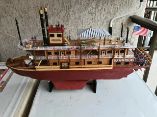 Maqueta Barco de Vapor San Miguel RC