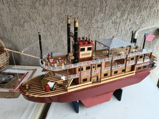 Maqueta Barco de Vapor San Miguel RC