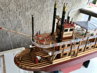 Maqueta Barco de Vapor San Miguel RC