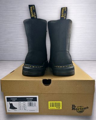 Dr Martens Crewson Nubuck negras 44 hombre nuevas