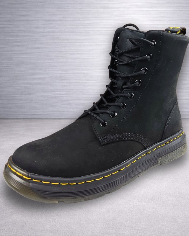 Dr. Martens Crewson Nubuck Negras 44 Hombre Nuevas