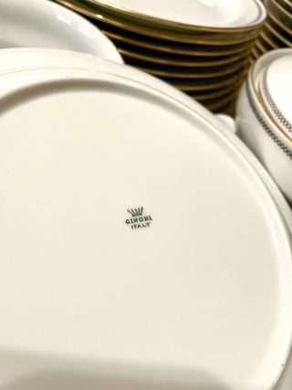 Servizio Richard Ginori Porcellana Oro
