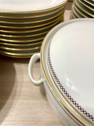 Servizio Richard Ginori Porcellana Oro