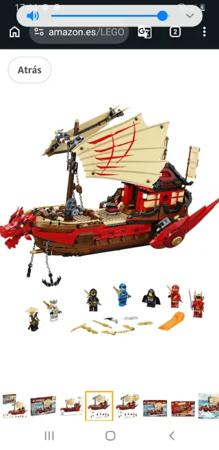 Lego Ninjago Legacy Destiny's Bounty 71705