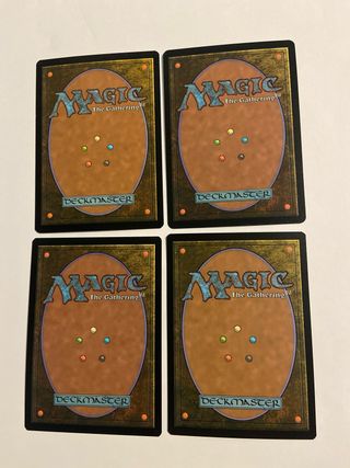 Magic The Gathering: 4 Cartas Foil Raras