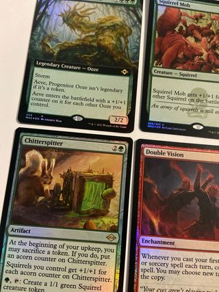 Magic The Gathering: 4 Cartas Foil Raras