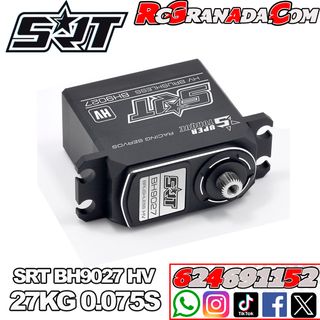 SERVO SRT BH9027 HV BRUSHLESS CAJA METALICA 27KG