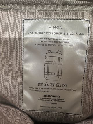 Mochila VINGA Baltimore Explore TikTok Grande