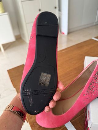 Bailarinas rosas con pedrería