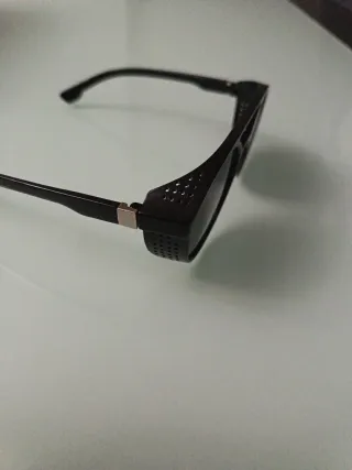 Gafas de sol polarizadas unisex negras