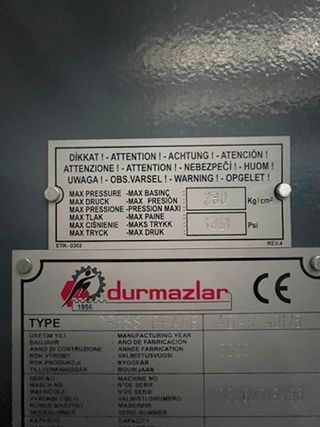 Plegadora CNC Durma AD-R-40175