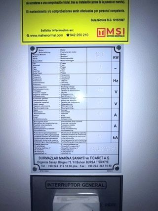 Plegadora CNC Durma AD-R-40175