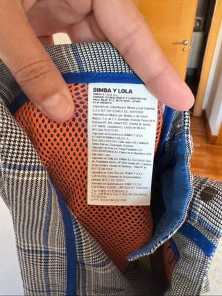 Pantalón Bimba y Lola cuadros