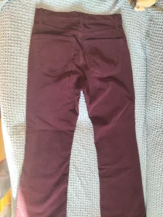 Pantalón MNG pana elástico talla 34 XS