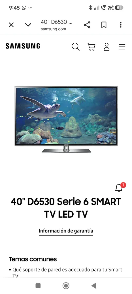 Samsung UE40D6530 3D TV afbeelding 2