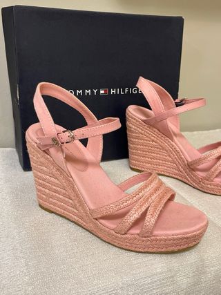 Sandali Tommy Hilfiger Rosa Tg 40