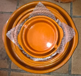 Lote Cazuelas Barro Cocina