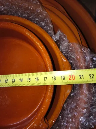 Lote Cazuelas Barro Cocina
