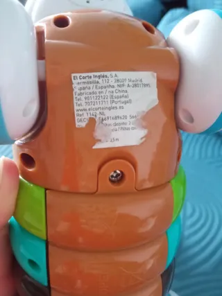 Juguete perro musical