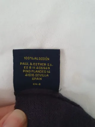 Jersey Spagnolo Pico Azul Talla S