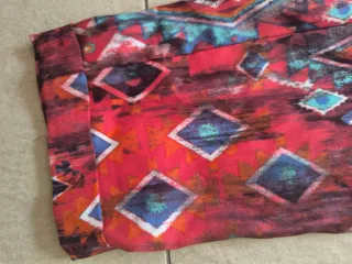 Pantalones Harem Talla S Estampado Étnico