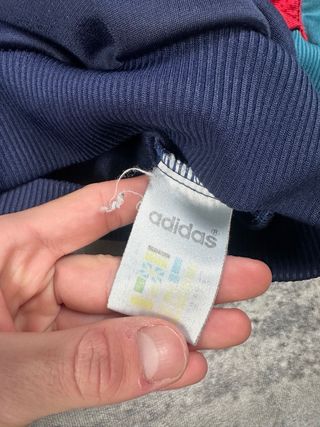 Felpa Adidas Vintage 90s con cerniera