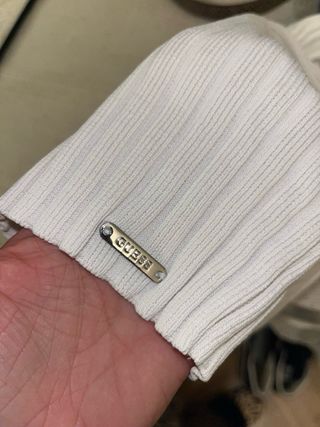 Camiseta canalé escotada XS