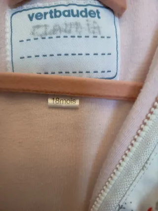 Chaqueta primavera/otoño 3 en 1. 18 meses