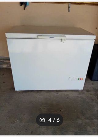 Arcón congelador blanco