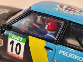 TALBOT SUMBEAM LOTUS SCALEXTRIC CON CHASIS 3D