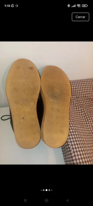 Botas Mint&Rose Piel Negro Talla 40