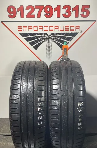 -195 60 15 H MICHELIN RUEDA AL 90% VIDA UTIL