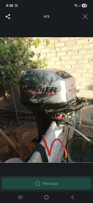 Motor fueraborda Mariner