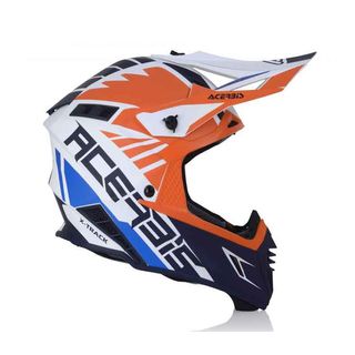 CASCO ACERBIS X-TRACK VTR NARANJA