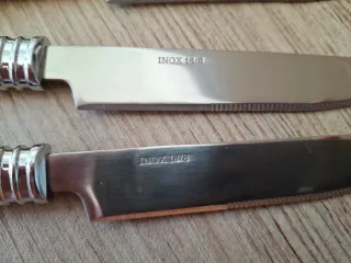 Cubertería 4 servicios acero inoxidable