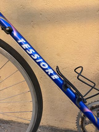 Bicicleta carretera clásica TESSIORE azul