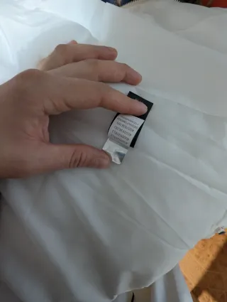 Abrigo The North Face Beige y Blanco