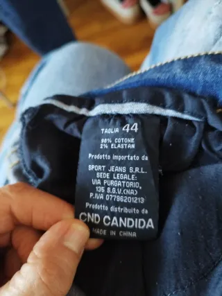 Jeans donna strappati Candida tg 44