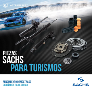 Amortiguador delantero izquierdo SACHS 314 878